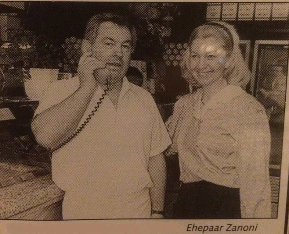 Historisches Foto der Familie Zanoni